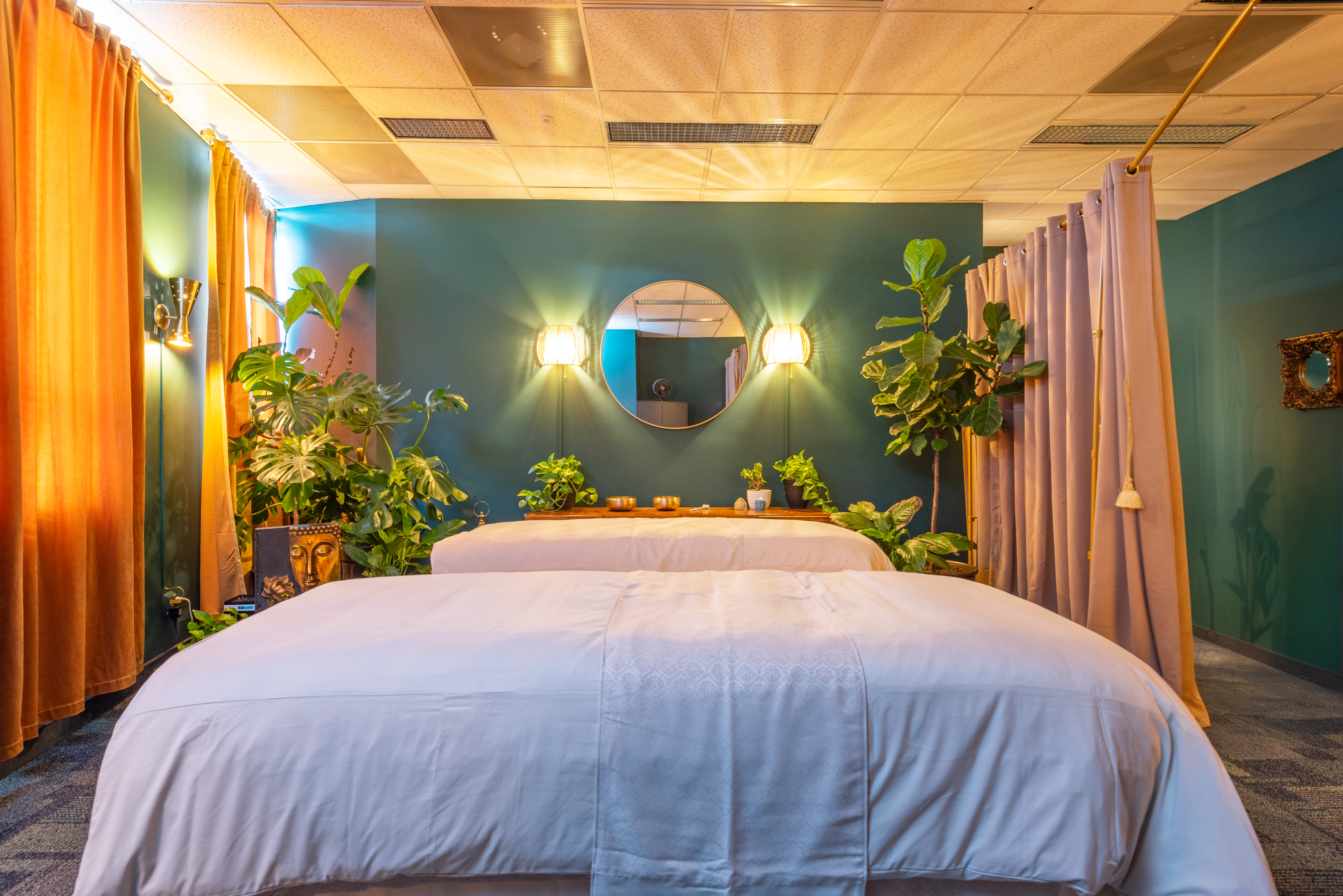 Inside the Arash Massage sanctuary in downtown Asheville